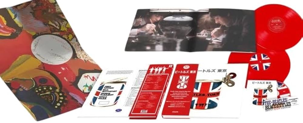 Amazon.com: Beatles In Tokyo [Red Vinуl + DVD + BOOK +